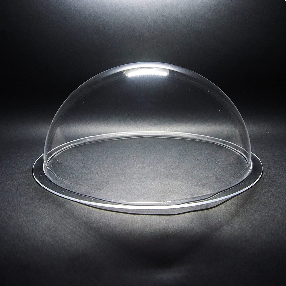 Custom Acrylic Dome/Clear Acrylic dome with Flange Hemisphere