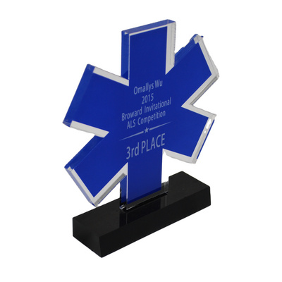 wholesale custom acrylic award lucite trophy acrylic plaque gift acrylic bank award