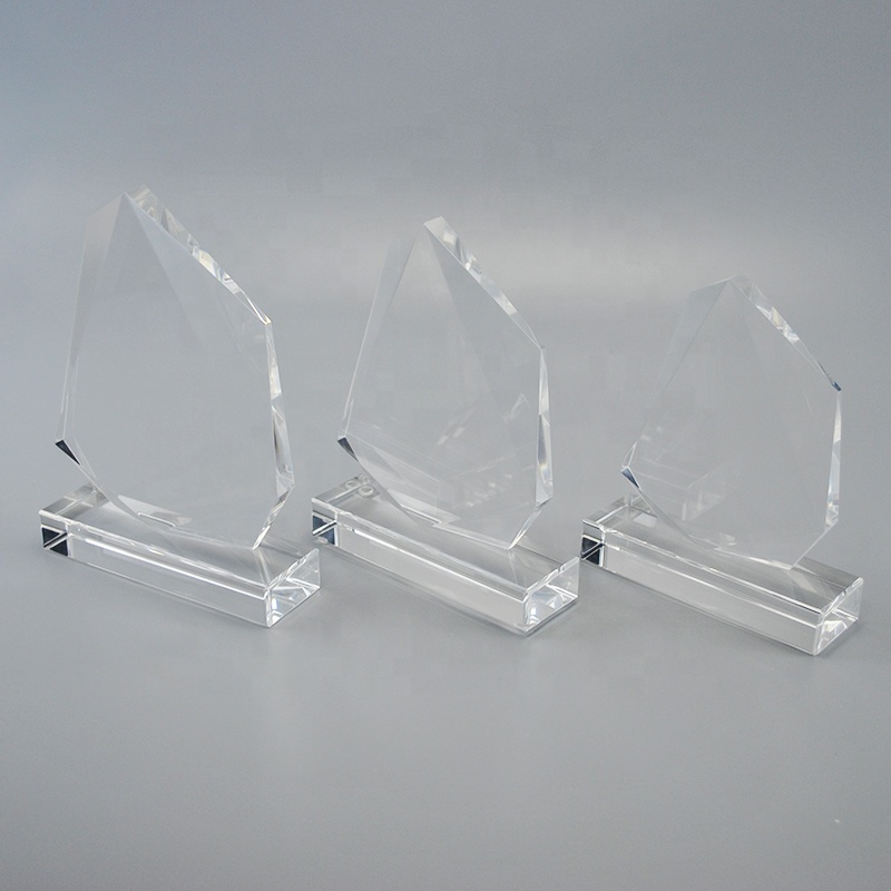 Custom Acrylic Trophy Plaque Designs Crystal Acrylic Awards Trophy Custom Individual Name Engraved For Souvenir Gift