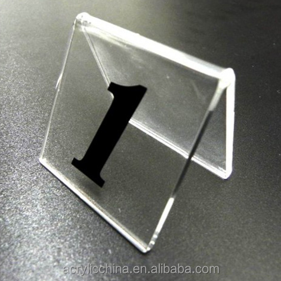 Acrylic table numbers,clear acrylic lucite seat number table number stands