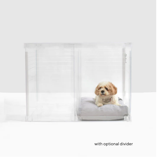 Clear Dog Crate Acrylic Customized Lucite Acrylic Dog Kennel