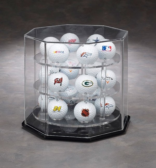 Lucite Clear Transparent baseball Basketball tennis  Football  Box Display Case Rugby Soccer Ball Holder