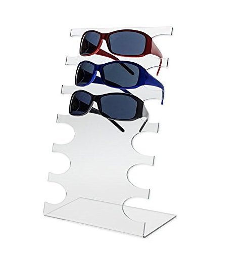 Clear Countertop Sunglasses Holder Displays Custom Stand Acrylic Sunglass Display