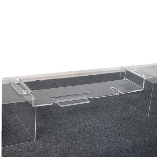 Acrylic Bathtub Caddy With Wine Holder Bathtub Shelf For Shower