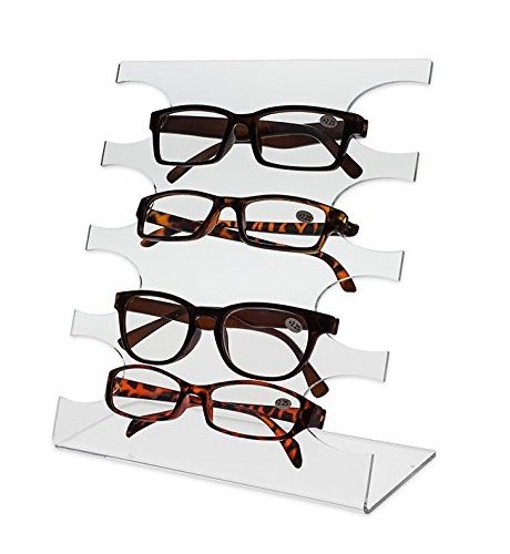 Clear Countertop Sunglasses Holder Displays Custom Stand Acrylic Sunglass Display