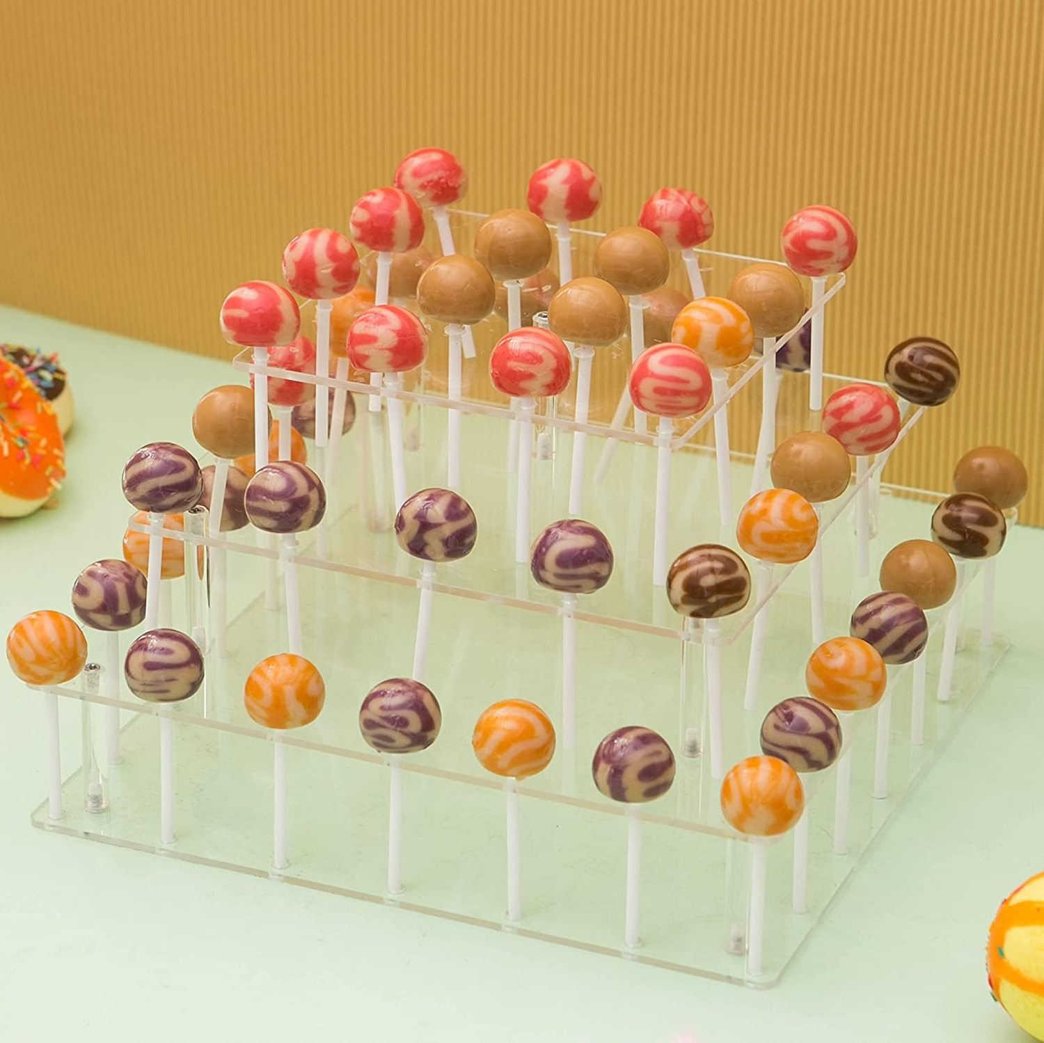 Cake Pop Display Stand   Lollipop Holder Acrylic Cake Pop Stands for Dessert Table