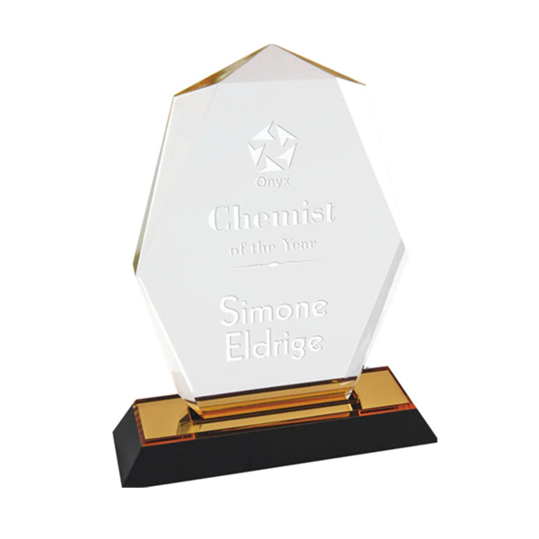 High Quality Acrylic Awards Trophy Plaques Customized Blank Acrylic Award