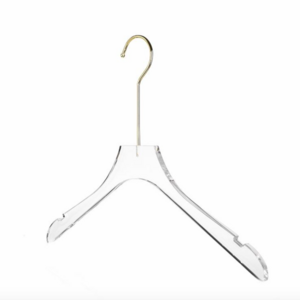 Acrylic Hangers Factory Wholesale custom Acryl clothes stand Plexiglass Hanger Lucite Coat Hanger acrilico Clothing Rack