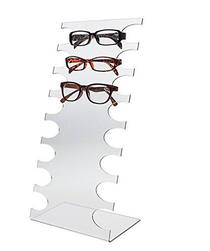 Clear Countertop Sunglasses Holder Displays Custom Stand Acrylic Sunglass Display