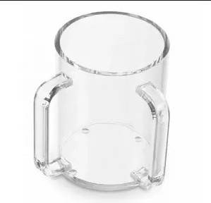 Acrylic Judaica Lucite Wash Cup with two handles Factory Custom Jewish Acrylic Washing Cup