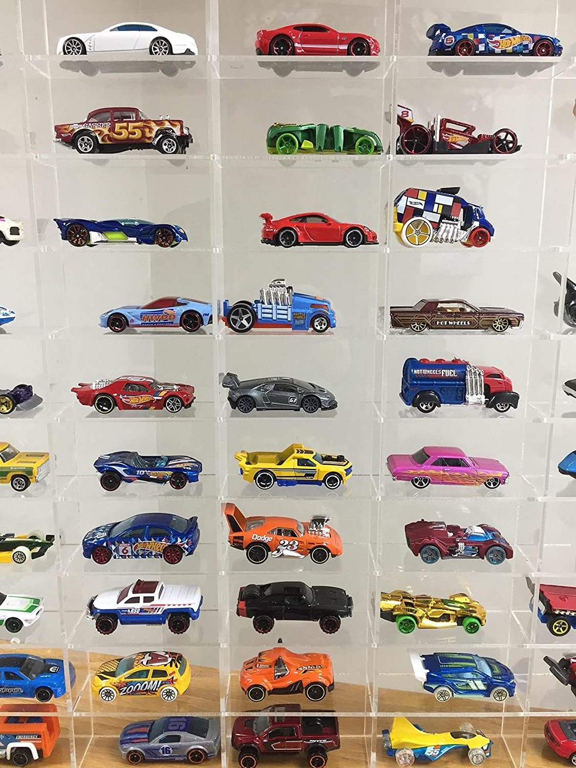 Acrylic 1/64 Hot Wheels Matchbox Display Case For Mini Toys Hot Wheels  Dolls storage case