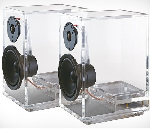 Yageli custom size transparent clear acrylic speaker stand box