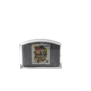 Custom Clear  N64 Video Game Cartridge Acrylic Display Case N64 Cartridges Box Protector