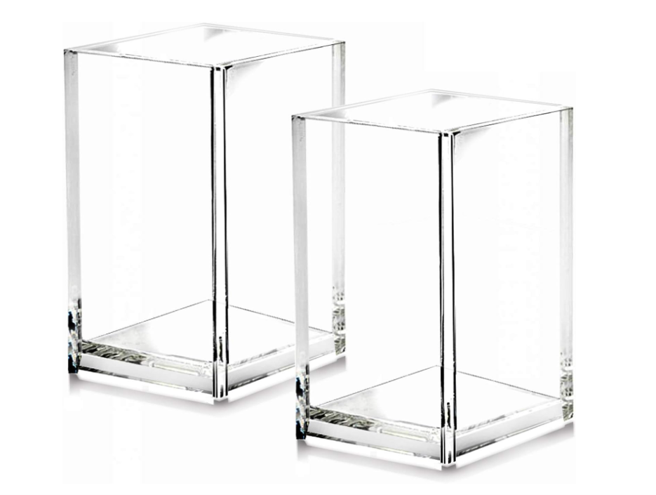 Acrylic Pencil Pen Clear Display Holder Stand For Makeup, Desk Accessories Office School ,Home Supplies Acrylic Pencil Holder