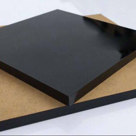 Matt black acrylic sheet black usa coloured high density Lighting Panel decorative factory