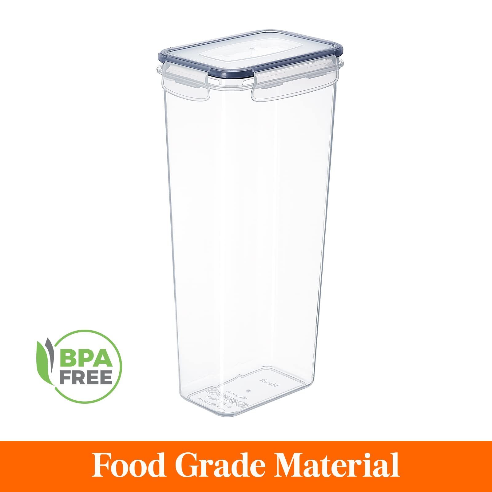 24 Pcs BPA Free Plastic Cereal Large Airtight Food Storage Containers for Kitchen & Pantry Organization