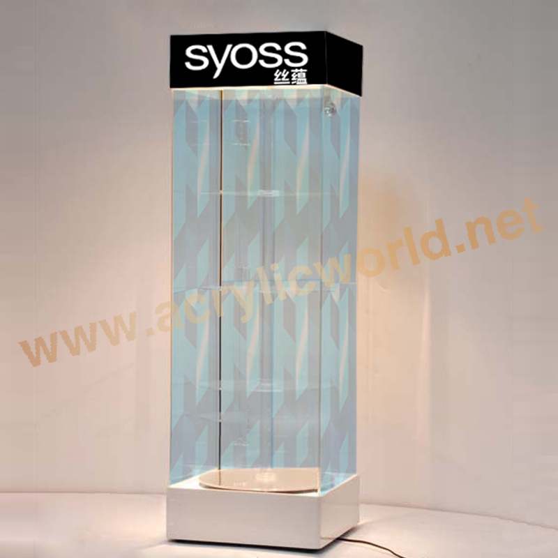 cosmetics shop acrylic perfume organizer,perfume counter top display,perfume shop fittings display rack