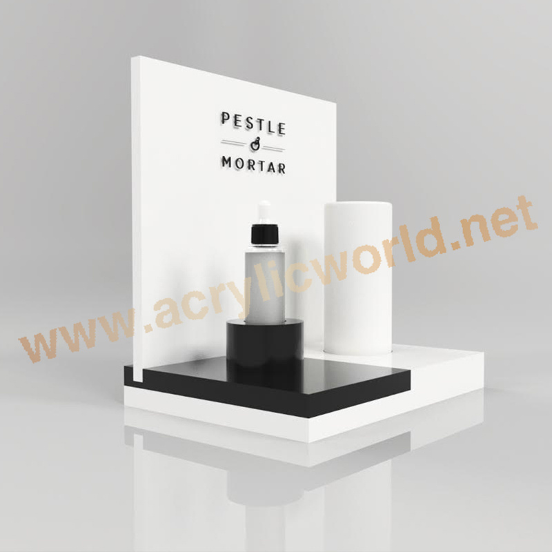 customized high quality acrylic cosmetic display lipstick stand holder