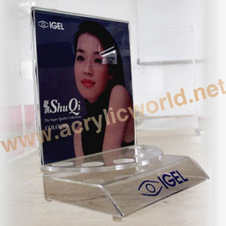 Factory Acrylic sun glasses exhibition shelf high-grade glasses display rack wall mounted acrylic glasses holder