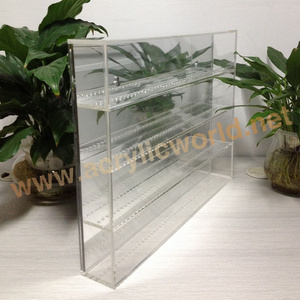 Clear acrylic boxes wholesale acrylic lego display case funko pop display stands