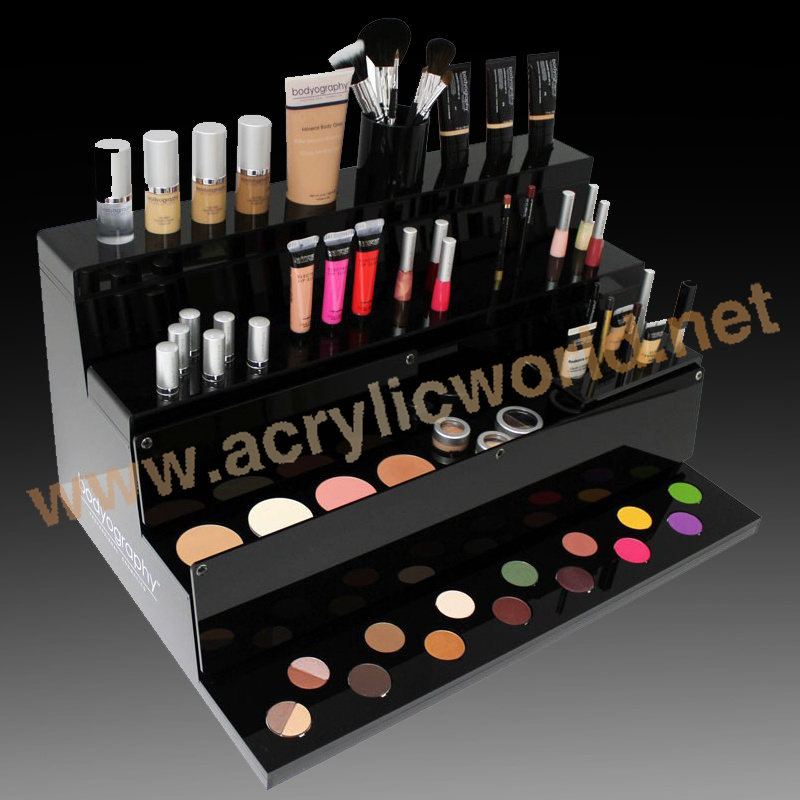 cosmetics shop acrylic perfume organizer,perfume counter top display,perfume shop fittings display rack