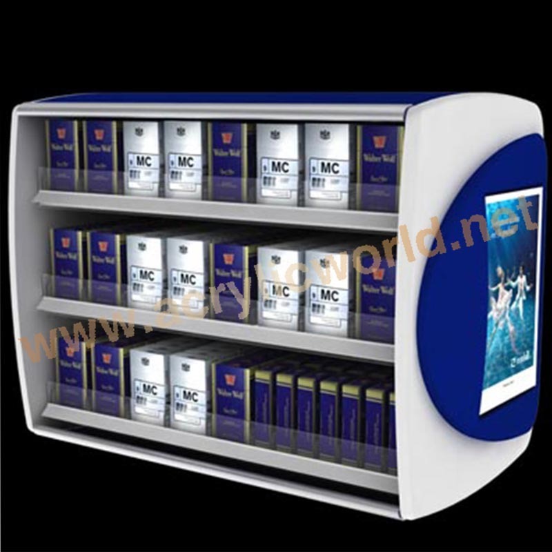 cigarette display cigarette /tobacco counter display cigarette cabinet