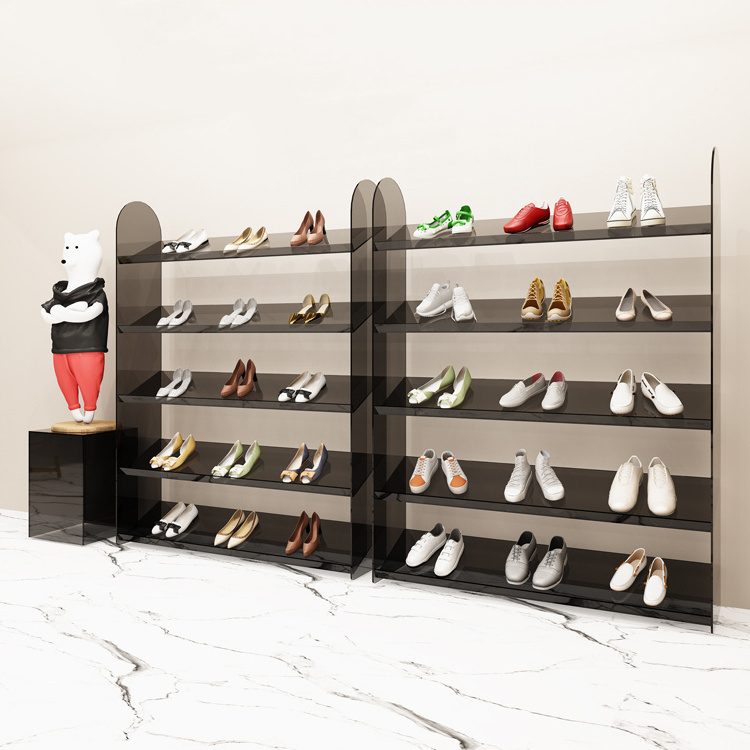 Hot Sales Customized Store Acrylic Display Shelf for Shoes Display Stand