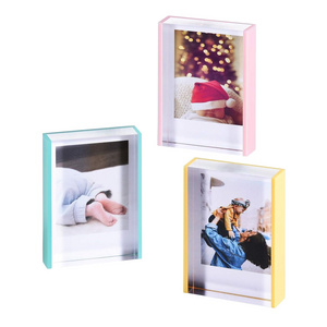 2x3 inch Polaroid Picture Frame Free Standing Desktop Instax Mini Acrylic Picture Frames