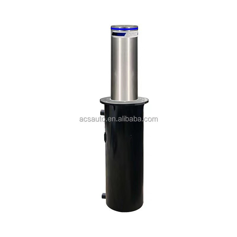 Telescopic Retractable Bollard Port Road Safety Semi-Automatic Bollard Remote Control Parking Rising Bollards