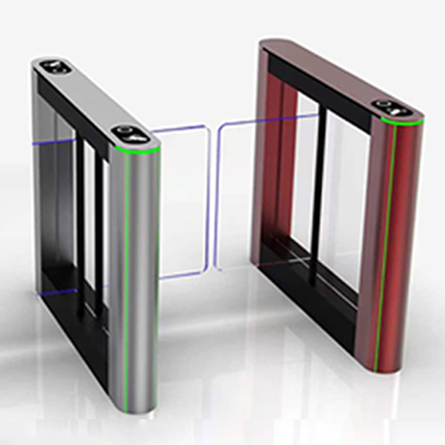 High-Speed Triple Anti-Clamp Barrier Turnstiles Revolving Door Access Control Swinging Door