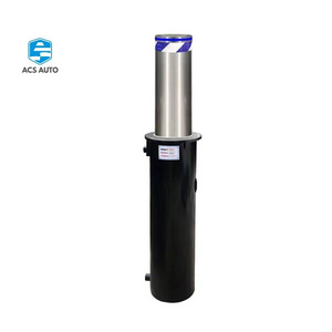 Bollard Hydraulic Rising Bollards Full Automatic Traffic Barrier For Road Led Security Traffic Lighting Safety Post