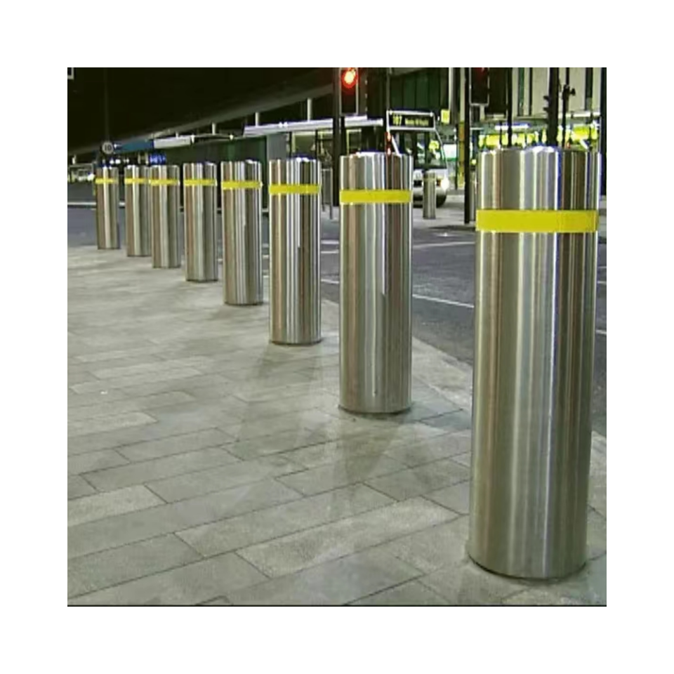 Hydraulic Automatic Retractable Commercial Road Traffic Car Park Control Perimeter Security Bollard Parking Barrier Warn Post