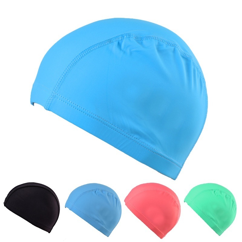 Lycra swim cap, lycra&nylon swimming cap, lycra fabric swim cap