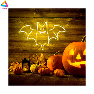 Halloween Decoration Neon Lights Neon Bat LED Light for Halloween Party