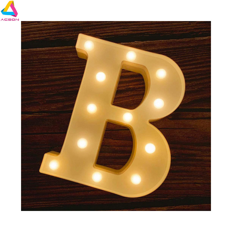 LED Marquee A-Z Letter Sign Wedding Decoration Event led Light bulb Letters Numbers Sign Manufacturer