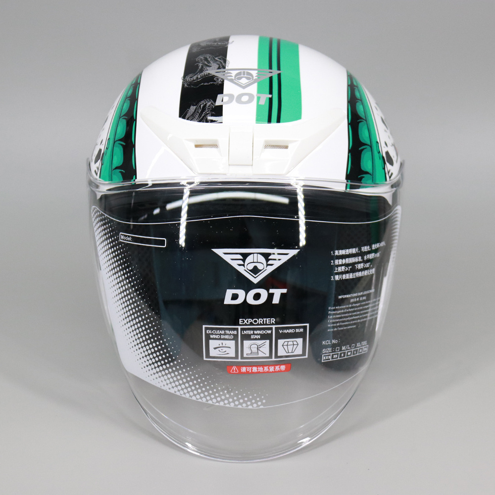 D-Helmet Wholesale Factory Price Ventilation Motorcycle Helmet Motorbike Capacete Half Face Retro Protective Rider