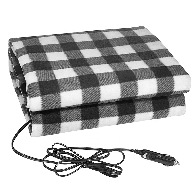 electric car blanket 12v heating travel blanket energy saving warm electric heated car blanket