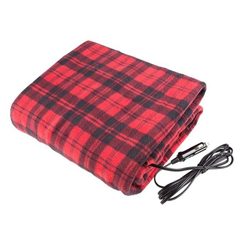 electric car blanket 12v heating travel blanket energy saving warm electric heated car blanket