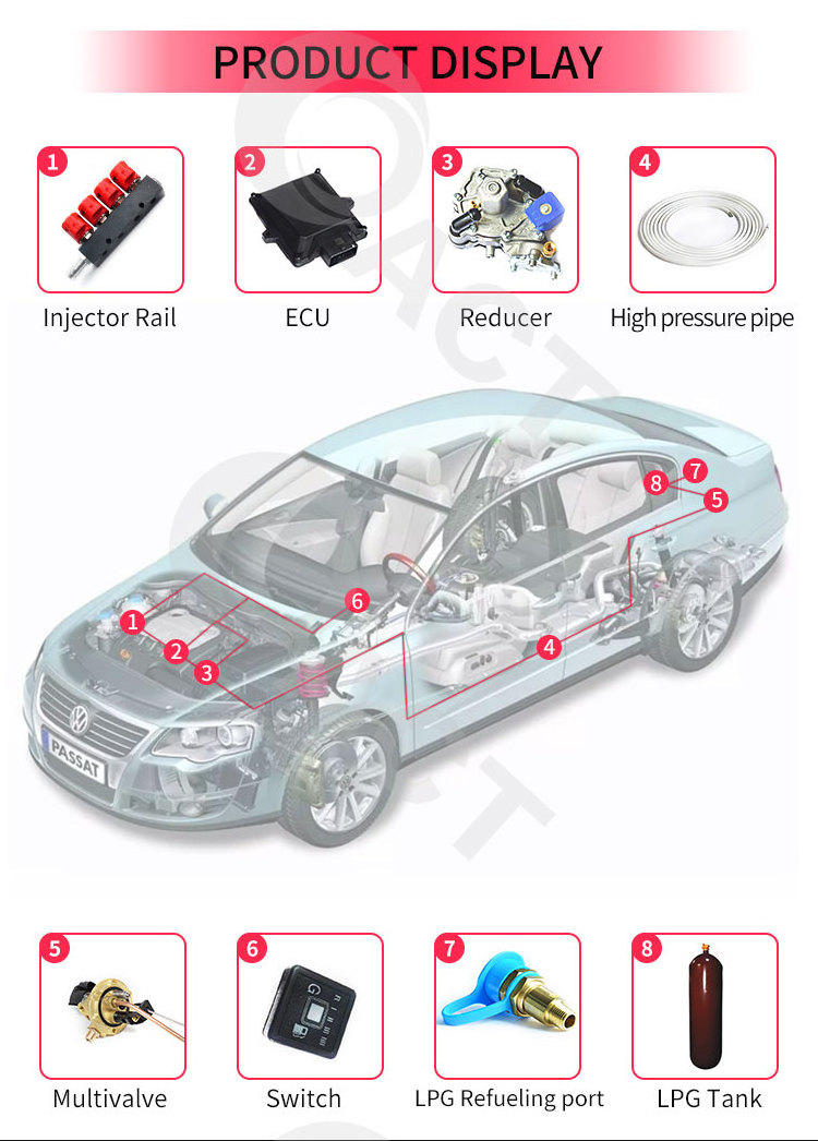 CNG/LPG Automobile Injection System Complete Kits lpg auto conversion kits