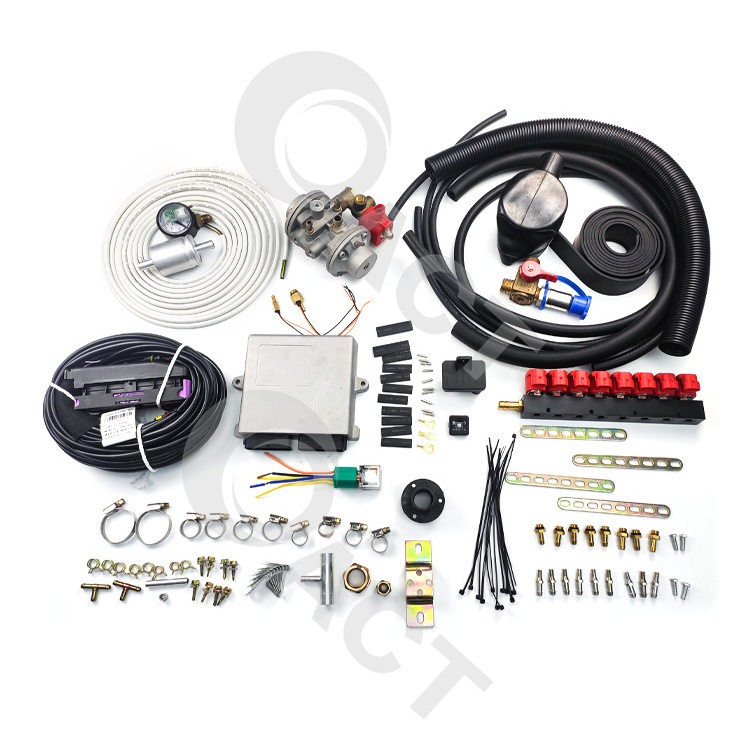 ACT factory supply cng conversion kits dual fuel gnc 5ta generation vehiculo 8 cylinder diesel to cng conversion kits