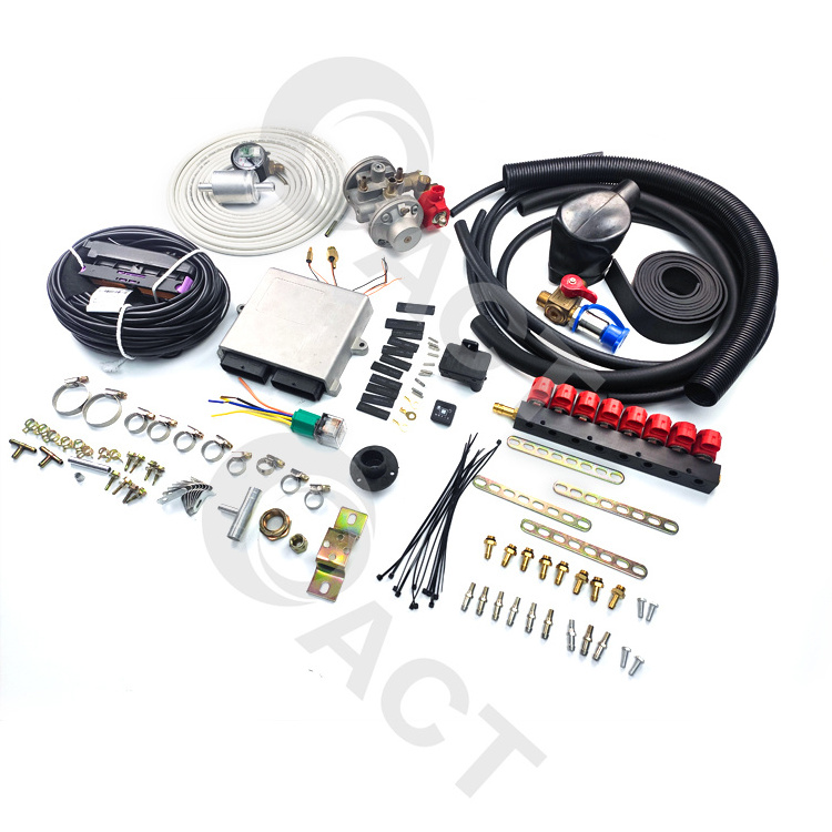 ACT factory supply cng conversion kits dual fuel gnc 5ta generation vehiculo 8 cylinder diesel to cng conversion kits