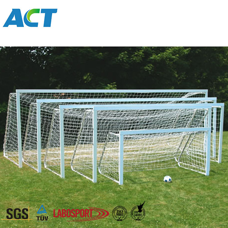 Aluminum Futsal Goal Post High-Air Retention STADIUM GOAL POSTS for Outdoor Soccer