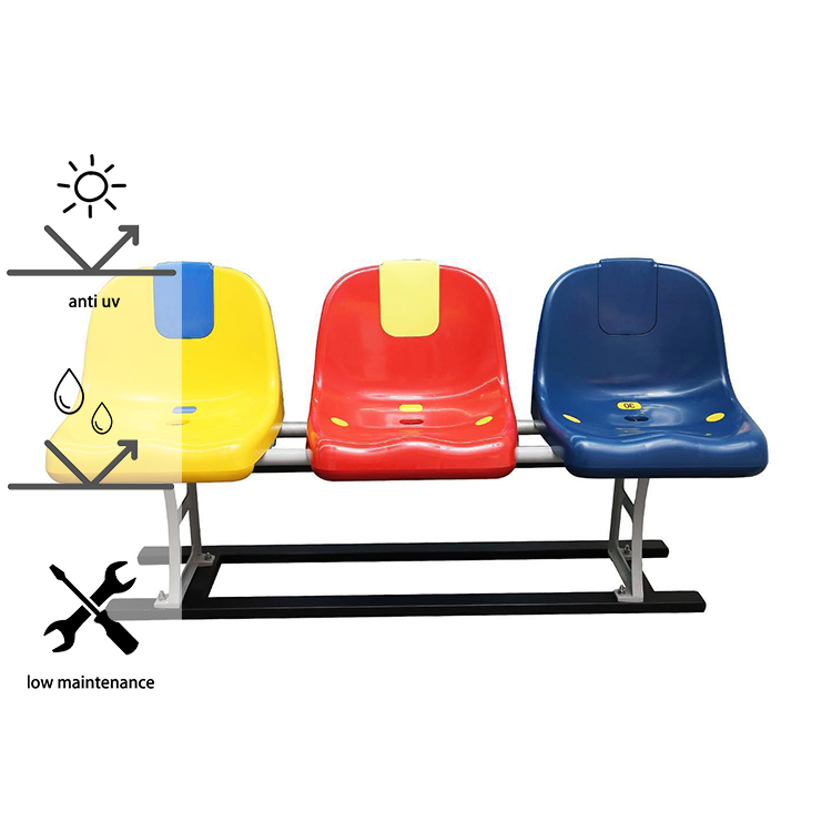 Sports courts stadium audience chairs football soccer plastic chairs