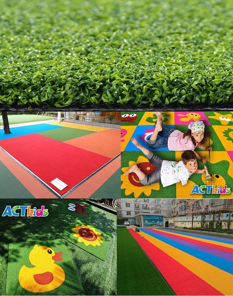 High Quality Synthetic Material False Grass Artificial Grass Lawn Artificial Grass Squares Mat