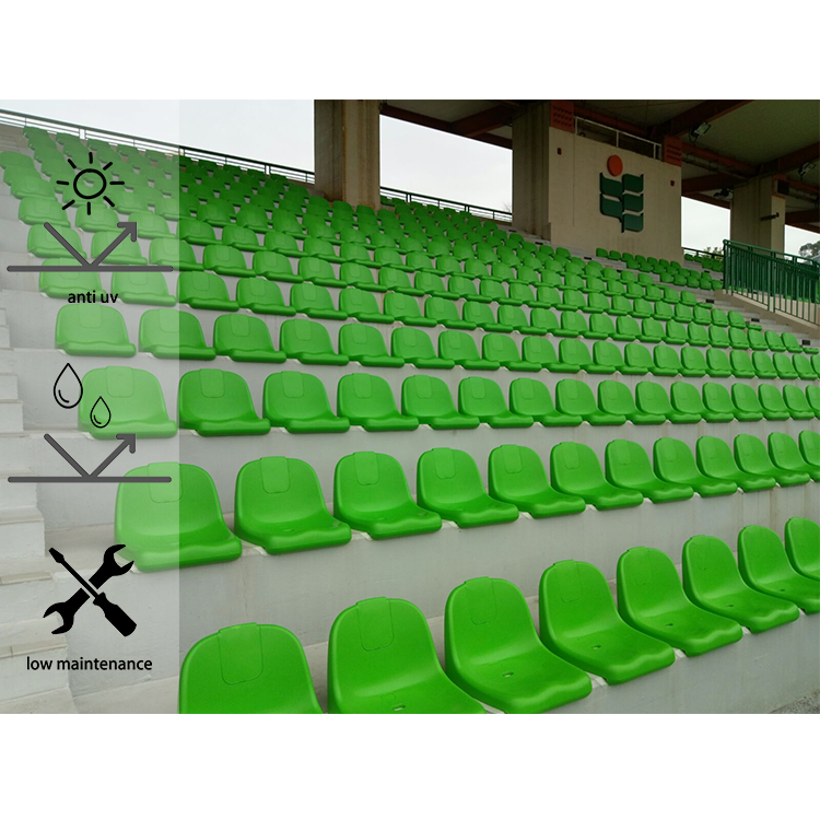 Sports stadium seat bleacher football soccer plastic chairs