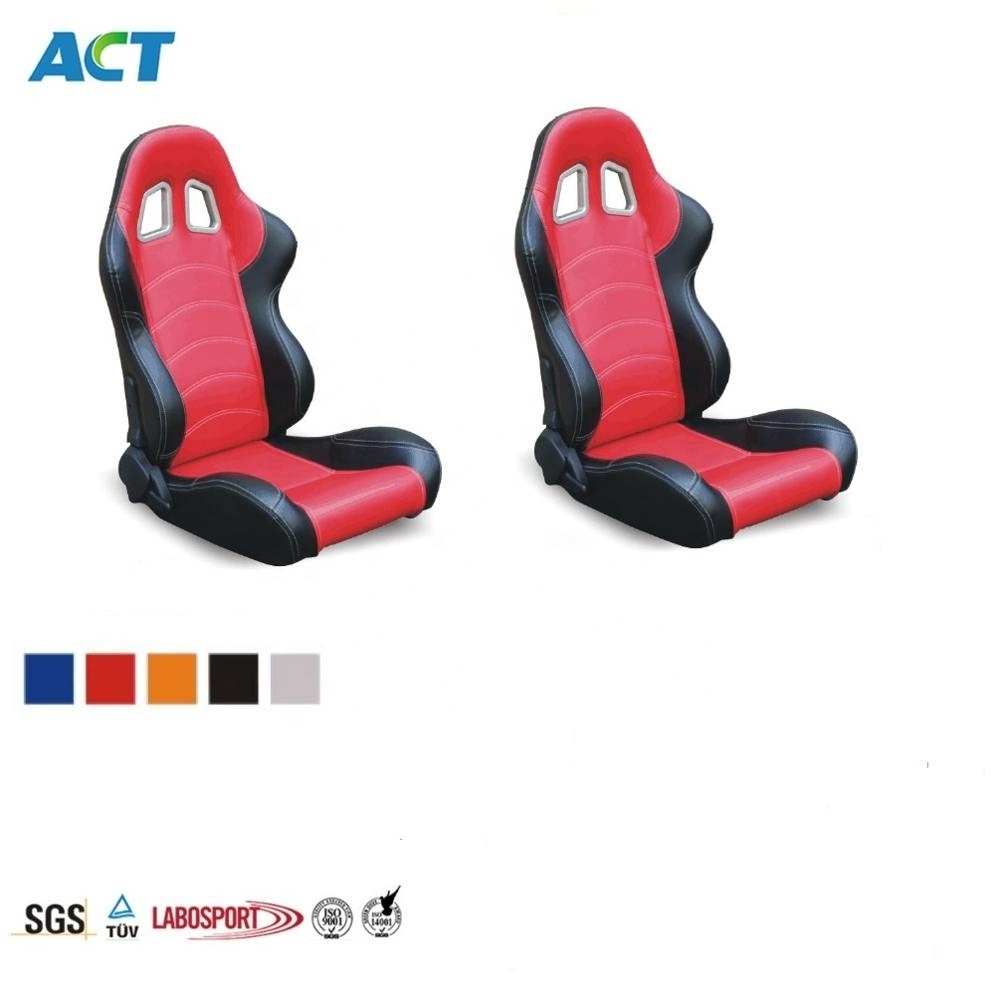 Hot sale PVC coated reclinable car seat car racing seats for sale