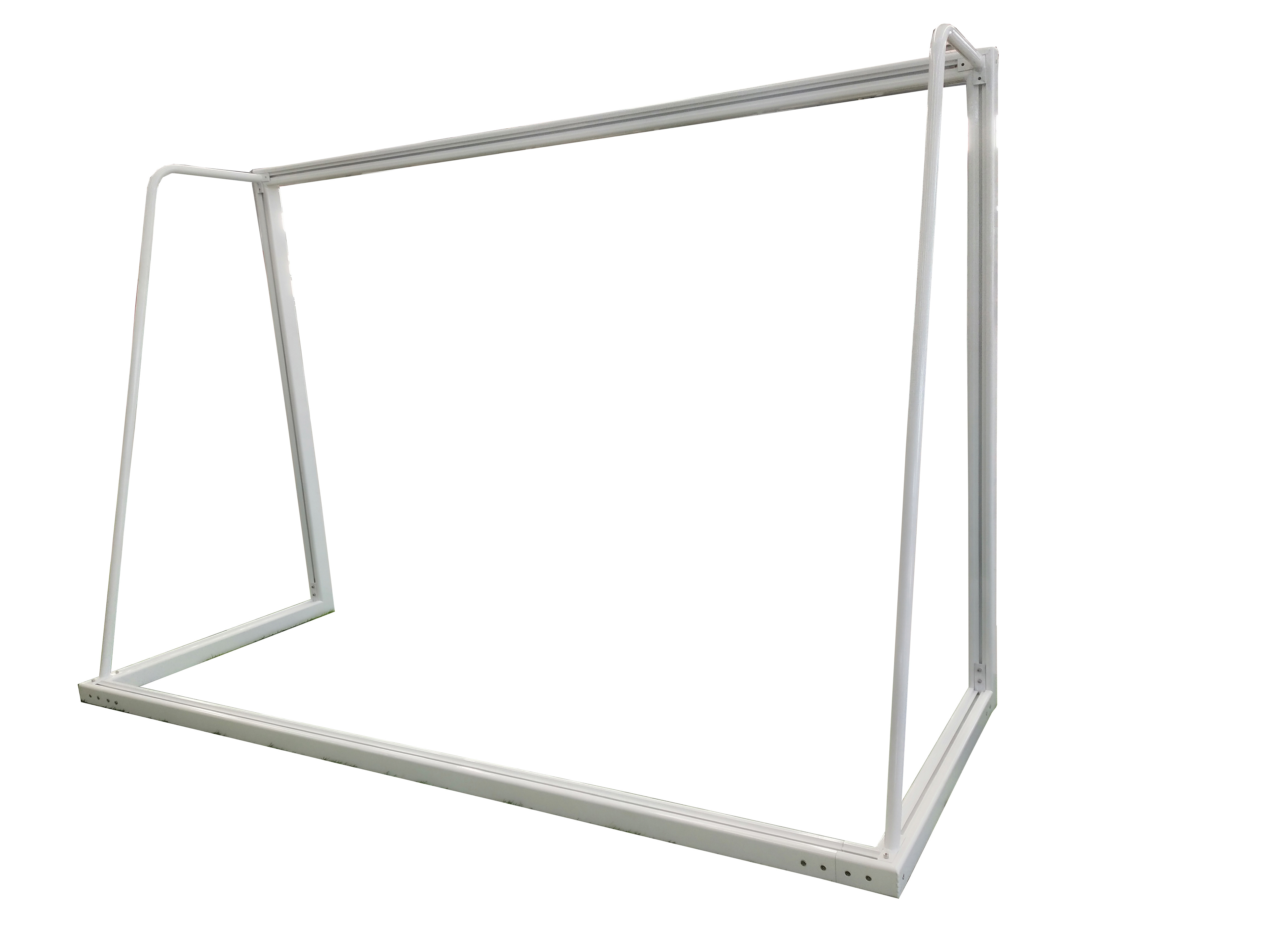 Aluminum Futsal Goal Post High-Air Retention STADIUM GOAL POSTS for Outdoor Soccer