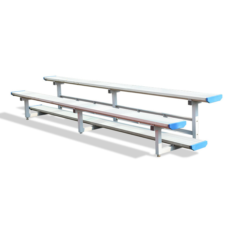 Outdoor used aluminum tribune grandstand for sale, portable gym bleacher LD