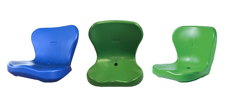 Factory wholesale HDPE Waterproof Stadium seat plastic gym chair