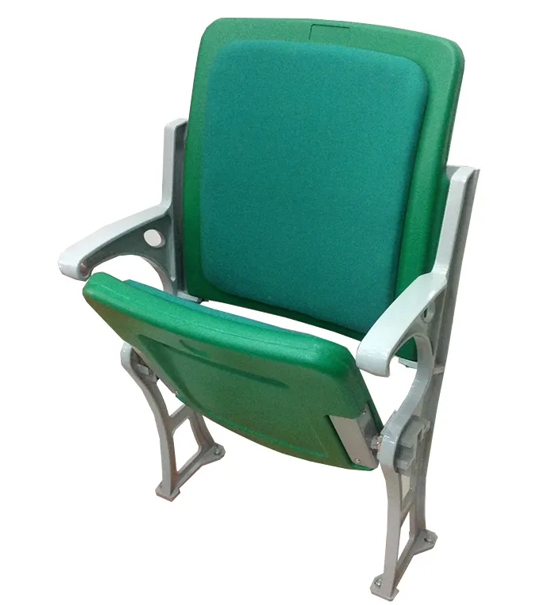 Wholesale folding chair flip up chair tip up chair soccer seats for stadium with cushion